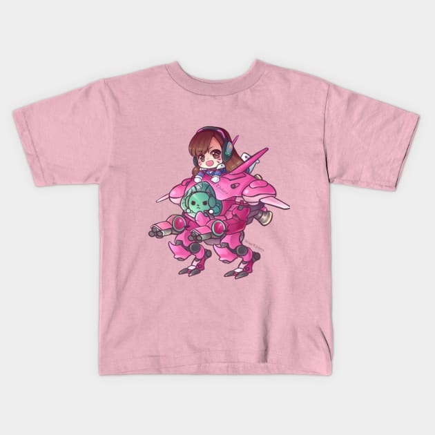 DVA Kids T-Shirt by arisachibara